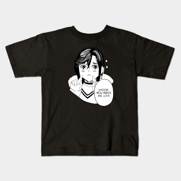 You made Ayase san cry?! Kids T-Shirt by Kirra